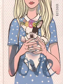 Купить Книга для записей «Милый щенок», А6, 64 листа — Фото №1