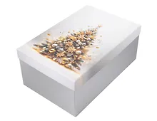 Купить Коробка подарочная "НОВОГОДНИЙ МИКС " 30.5*20*13см, Новый год, картон — Фото №1