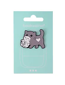 Купить Значок Кошка с котенком (металл) (12-5769-A35) — Фото №1