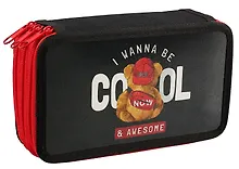 Купить Пенал 3отд. "Be cool" 19*11, молния, ламинат — Фото №1