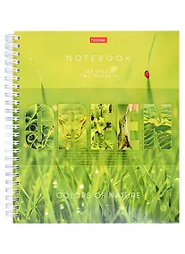 Купить Тетрадь в клетку Hatber, "Гармония цвета", А5, 100 листов — Фото №1