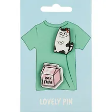 Купить Набор значков Котейка (акрил) — Фото №1