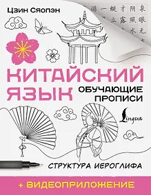 Купить Китайский язык. Обучающие прописи. Структура иероглифа + видеоприложение — Фото №1