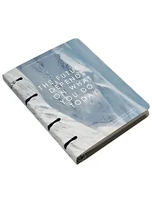 Купить Тетрадь 120л кл. "Freedom", снег, на кольцах, мел.картон, микротекстурирование, ламинация — Фото №1