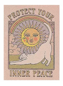 Купить Картина по номерам "Береги свой внутренний мир", на подрамнике, 30х40 см — Фото №1