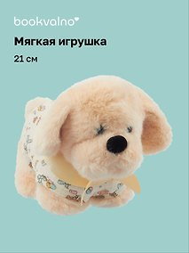 Купить Мягкая игрушка Собачка бежевая в кофточке (21см) (12-202603-MSHN10_0960-D-642) — Фото №1