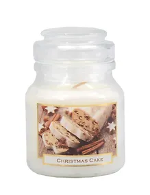 Купить Ароматизированная свеча в баночке Рождественский пирог (Christmas Cake) (130г) — Фото №1