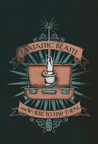 Купить Обложка для паспорта. Фантастические твари. Чемодан — Фото №1