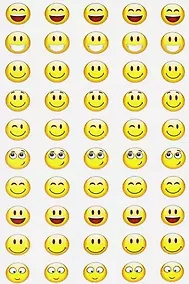 Купить Наклейки для поощрения "Смайлики" — Фото №1