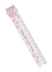 Купить Линейка 15см "Kawaii. Котик с сердечком" фигурная — Фото №1