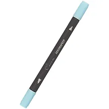 Купить Маркер акварельный "Сонет", двухсторон., кисть и тонкий наконечник, светло-голубой, сонет — Фото №1