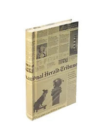 Купить Записная книжка А6+ 160л лин. 100*175мм "Газета", обложка из крафт-бумаги, ляссе, инд.уп., Haich — Фото №1