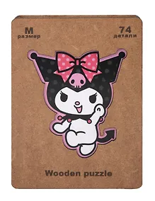 Купить Пазл фигурный 74 дет. Sanrio Hearts (8+) (дерев. коробка) — Фото №1