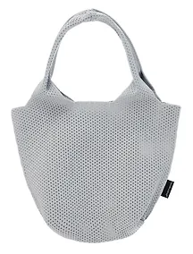 Купить Сумка-авоська вязаная Серая (17х23х8) (12-12721-202411-B20) — Фото №1