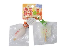 Купить Брелоки парные Азиатские снеки (Корн-дог) (ПВХ) (4,7х4,5) (12-34804-202508-XP34) — Фото №1