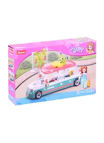 Купить Конструктор пластиковый Sluban Розовая мечта. Лимузин — Фото №1