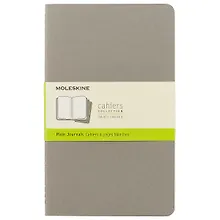 Купить Набор книг для записей Moleskin Cahier Journal Large, 3 штуки, мягкая обложка, 40 листов, А5 — Фото №1