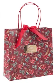 Купить Пакет А3 34*34*12 "С Новым Годом. Happy New Year" НГ, бум.мат.ламинат — Фото №1