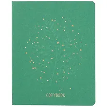 Купить Тетрадь в клетку Listoff, "Total Grey. Flora", 48 листов, в ассортименте — Фото №1