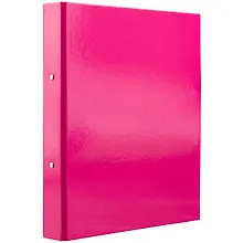 Купить Папка на кольцах А4 "Неон", розовая — Фото №1