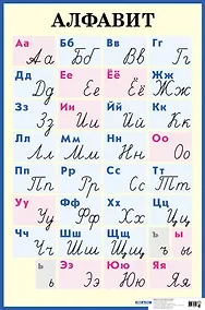 Купить Алфавит. Печатные и рукописные буквы: Наглядное пособие для начальной школы — Фото №1