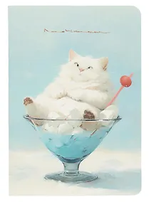 Купить Записная книжка А7 30л кл. "Чувиляева. Коттейль" сшивка, тонир.блок — Фото №1