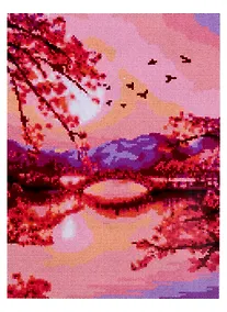 Купить Набор для творчества. Алмазная мозаика "Умиротворение", 30х40 см — Фото №1