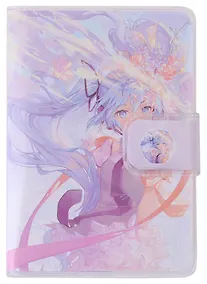 Купить Записная книжка А7 75л кл. "Аниме" ПВХ-обл., магн.клапан, ассорти — Фото №1