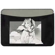 Купить Чехол для карточек горизонтальный Аниме Девушка и облака (Сёдзё) — Фото №1