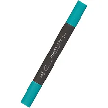 Купить Маркер художественный "Сонет" сине-зеленый, двухсторон., тонк. и широк.долото, Сонет — Фото №1