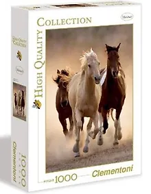 Купить Пазл CLem. HQ Бегущие кони 1000К 69*50см 39168 — Фото №1