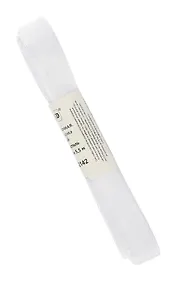 Купить Лента упаковочная атласная Классика, 12 мм х 5,5 м,белый — Фото №1