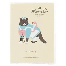 Купить Записная книжка «Modern cat», 80 листов, А6 — Фото №1