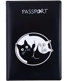Купить Обложка для паспорта Коты Инь-Ян (ОП2024-422) — Фото №1