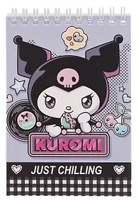 Купить Блокнот А6 60 листов, клетка, "Куроми-2" гребень — Фото №1