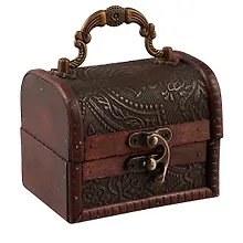 Купить Сундучок M (9,6*7*7,6/10х8х8) (дерево) — Фото №1