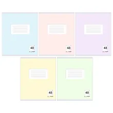 Купить Тетрадь в линейку Listoff, "Классическая серия", 48 листов, в ассортименте — Фото №1