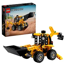 Купить LEGO Technic: Экскаватор-погрузчик, 104 детали (42197) — Фото №1