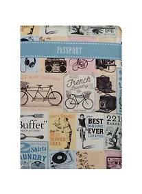 Купить Обложка для паспорта Старинная реклама  (блистер) 9*13см — Фото №1