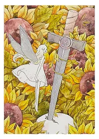 Купить Книга для записей А5 80л кл. "Фея" 7БЦ, ламинация soft touch, офсет — Фото №1