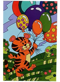 Купить Набор для творчества LORI. Картина по номерам "Праздничный день" — Фото №1