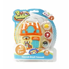 Купить Игровой набор 1TOY/Вантой, Bbuddieez. Оранжевый домик для хранения с подвеской, 18*14*2 см — Фото №1