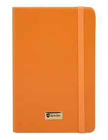 Купить Записная книжка А6- 70л кл. "Universal" оранжевая, инт.переплет, Schiller — Фото №1