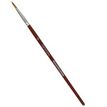 Купить Синтетическая кисть, круглая, № 2 — Фото №1