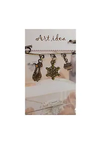 Купить Кулон Снежинка (QA-3976) (1,5см) (1шт) (упаковка) — Фото №1