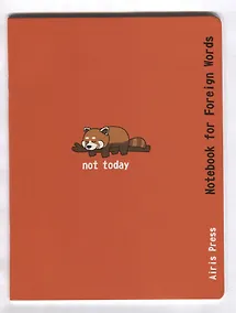 Купить Тетрадь для записи иностранных слов Айрис, "Красная панда", А5, 32 листа — Фото №1