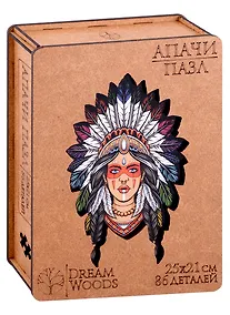 Купить Пазл фигурный Dream Woods "Апачи", 86 деталей — Фото №1