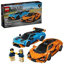 Купить LEGO Speed Champions: Автомобили Lamborghini Revuelto & Huracan STO, 607 деталей (77238) — Фото №1