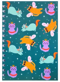 Купить Тетрадь в клетку Hai Bin, "Кошечки", 80 листов — Фото №1