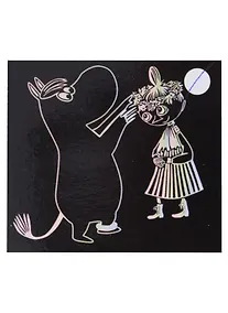 Купить Гравюра MOOMIN с голографическим эффектом Фрекен Снорк и Мюмла (Гр-03) — Фото №1
